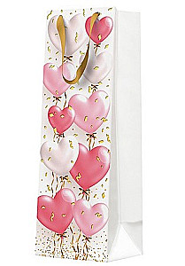 Kingituskott - Heart Baloons Rose (12x37x10)