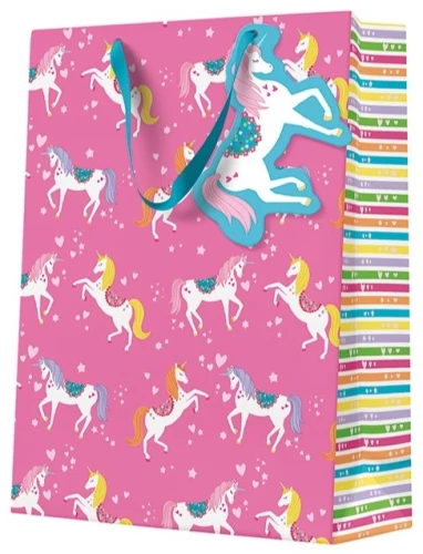 Gift Bag - Unicorn (30x41x12)