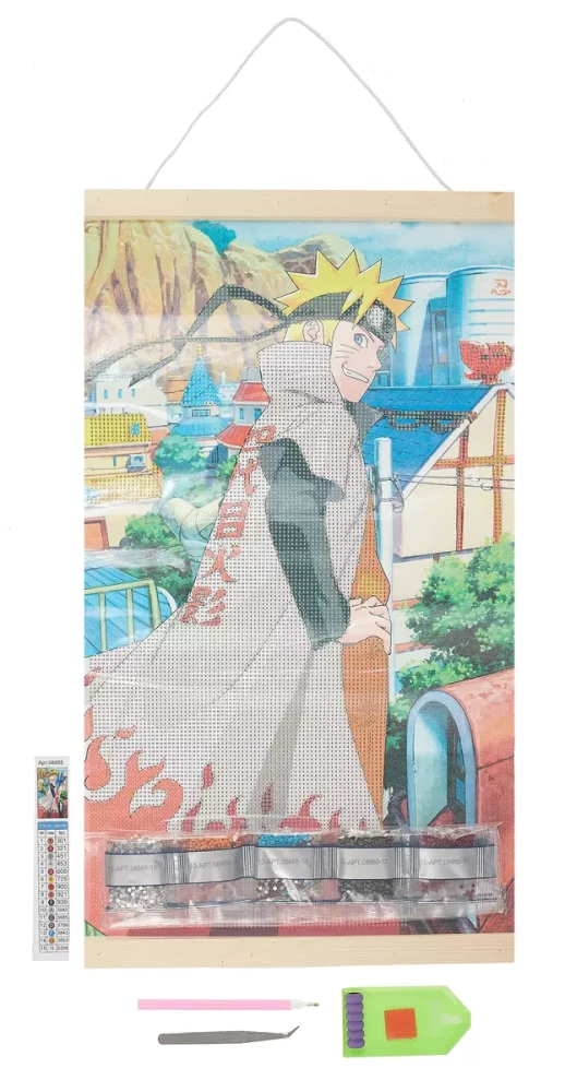 Алмазное панно на подвесе - Наруто. Naruto. Седьмой Хокаге