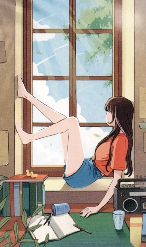 Paveikslas spalvinimui pagal numerius - Anime. Ieškant įkvėpimo