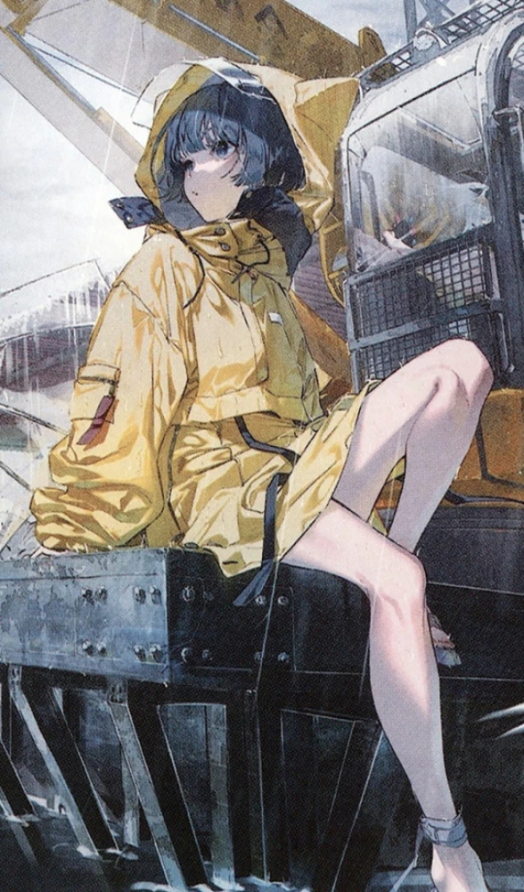 Piešamoji bilde pēc numuriem - Anime. Perfect Blue