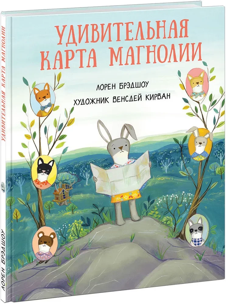 Nuostabi Magnolijos žemėlapis