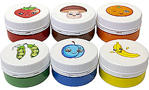 Finger paints. Draw-play (6 colors)