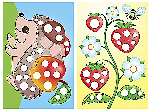 Finger paints. Draw-play (6 colors)