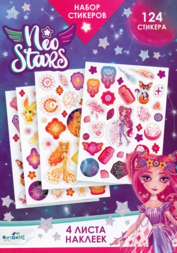Neo Stars kleebiste komplekt. Disain 1
