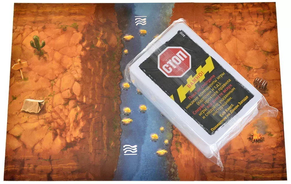 Brettspiel - Exit Quest. Entführung im Wilden Westen
