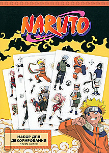Naruto kleebiste komplekt. Naruto. Disain 2