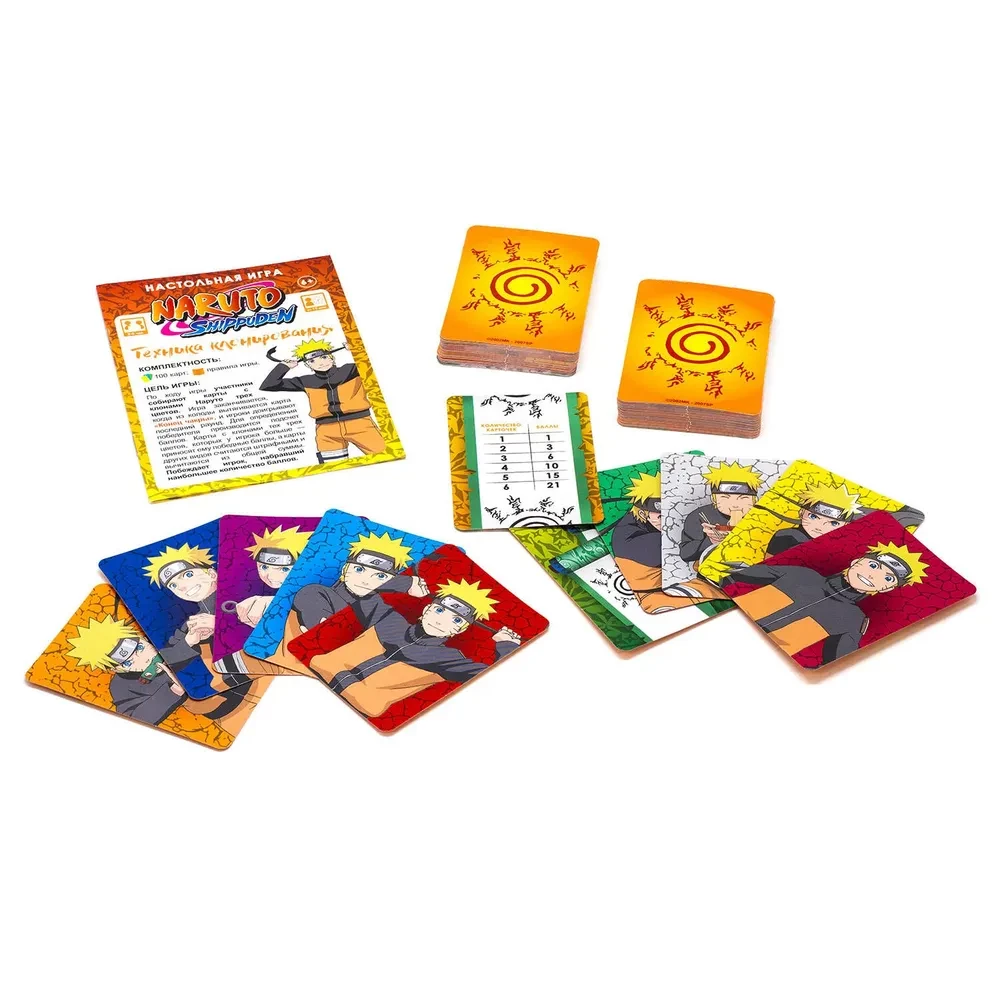 Настольная карточная игра - Наруто. Naruto. Техника клонирования