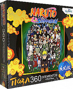 Naruto. Naruto. Puzzle 360 elementów. Wojna Shinobi