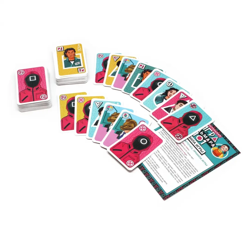 Table Card Game - Squid Game