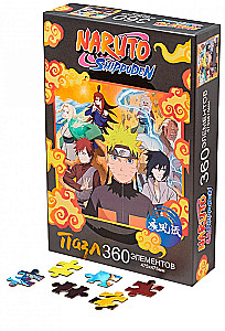 Naruto. Naruto - Puzzle 360 elementów. Naruto i pięciu kage