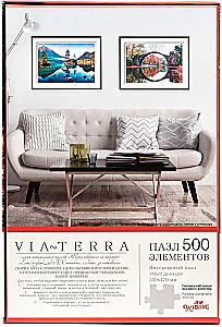 500 elemendiga mosaiik. Saatana sild