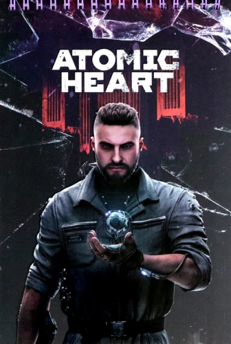 Kūrybinis bloknotas su lipdukais Atomic Heart. Kapitonas Nečajev, A5