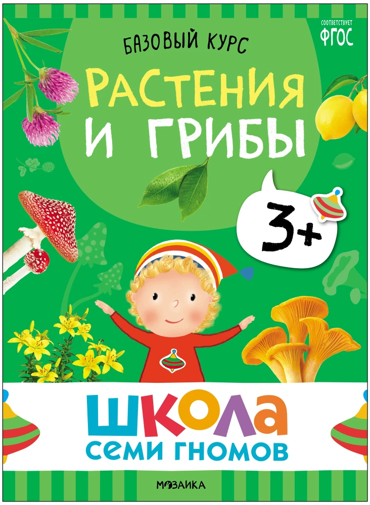 Septiņu rūķu skola. Pamata kurss. Apkārtējā pasaule. Komplekts 3+