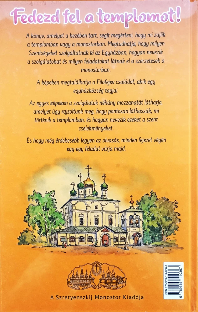 Ma avaan templi. Õppematerjal lastele ja nende vanematele (ungari keeles)