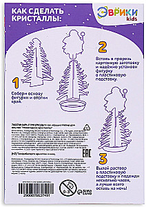Experiment Set - New Year Crystals, Santa Claus and Snow Maiden