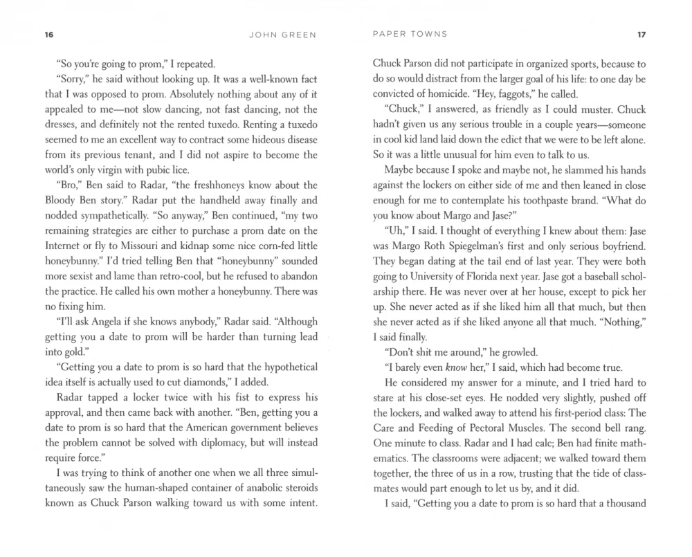 Paper Towns Neuausgabe