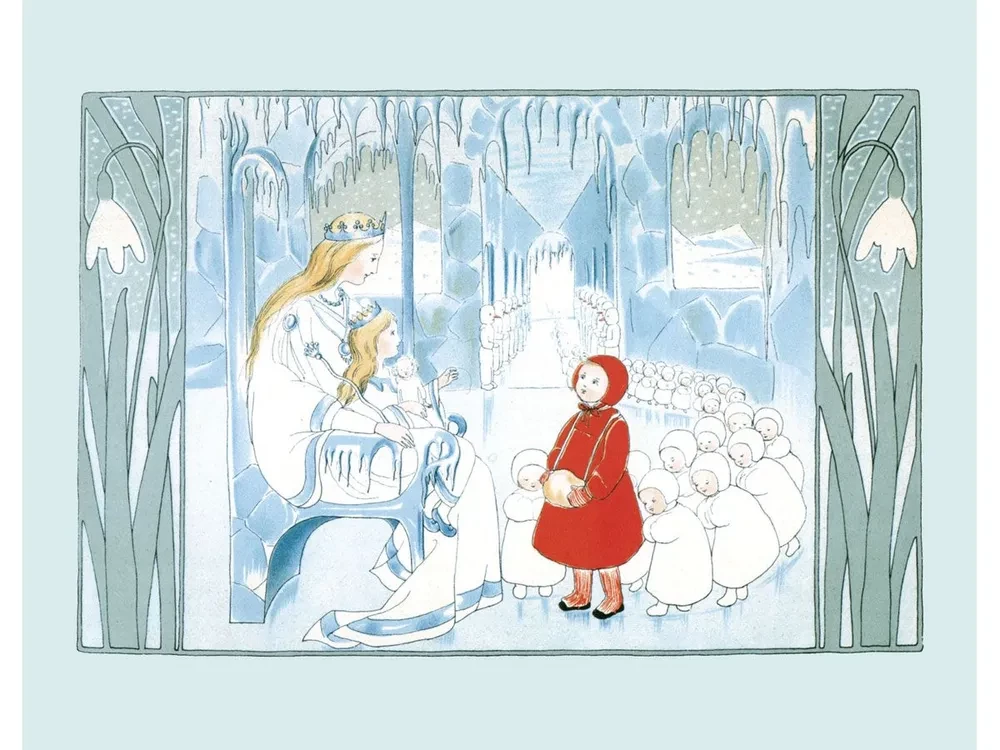 Manetschka und die Schneeflocken