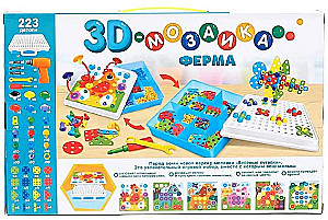 3D-mosaiik kruvija ja kohvris - Farma