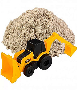 Kinetischer Sand, 1 kg mit Traktor-Spielzeug, Sandspielzeug
