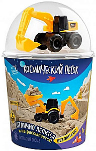 Kosmose liiv, 1 kg kaevuriga, liiv