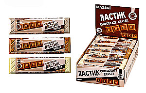 Radiergummi Schokolade, Assortiment 3 Farben