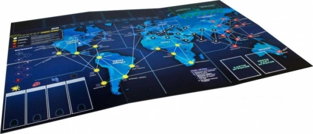 Stalo žaidimas - Pandemija. Paveldas (PANDEMIC LEGACY RU RED)