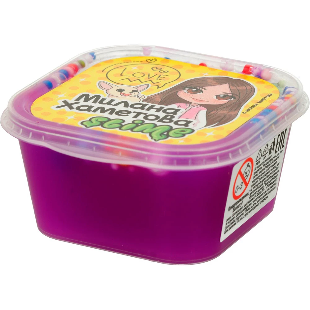 Liim Slime HERO Milana Hametova, 60 g, assortii