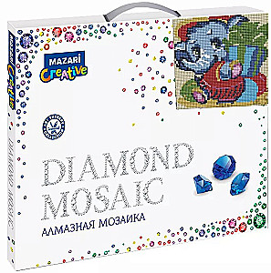Deimantinė mozaika - Drambliukas