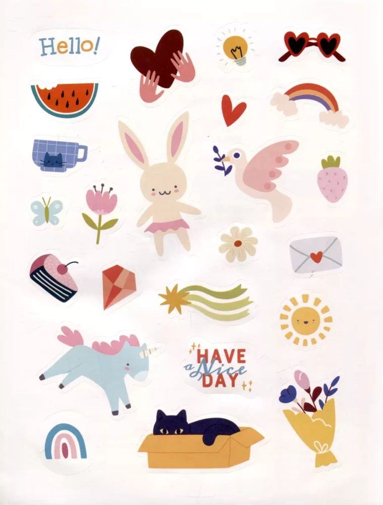 Survey for your girlfriends and friends (with stickers) — photo 3
