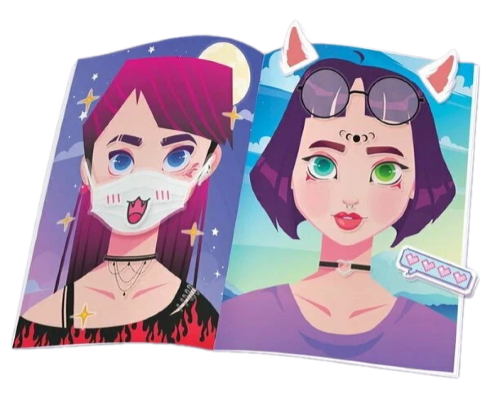 Knygų rinkinys - Anime stilistas. Papuošk mane. Paberžk mane