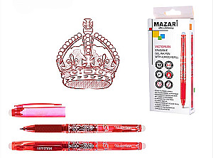 Gelstift Jumbo mit radierbaren Tinte Victorian, rot, 0.5 mm