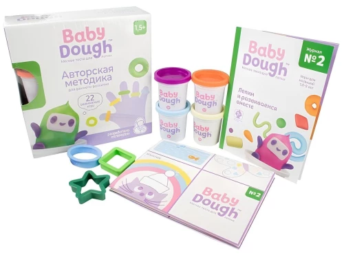Arendav komplekt Baby Dough, roheline