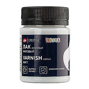 Matinis DECOLA dekupažo lakas, 50ml skardinė