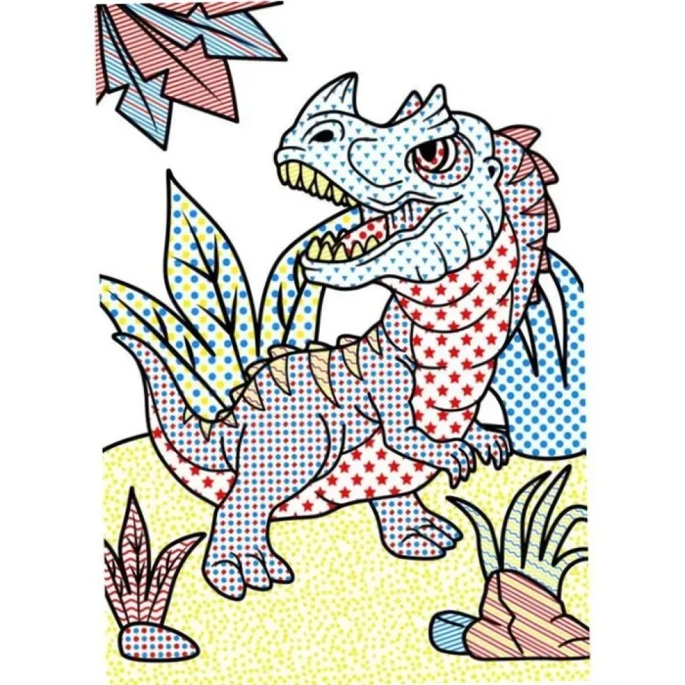 Magic Water Coloring - Dinosaurs