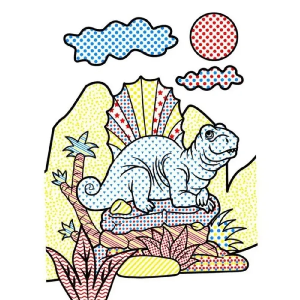 Magic Water Coloring - Dinosaurs