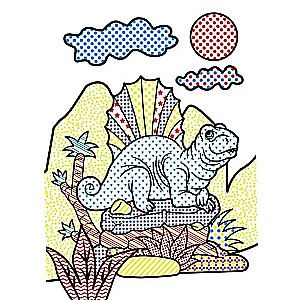 Magic Water Coloring - Dinosaurs