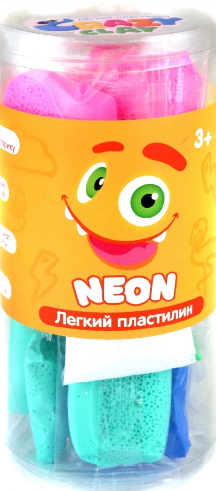 Kerge plastiliin - Neon mini