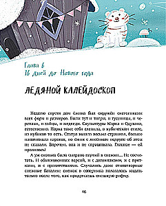 New Year in a Cedar Forest. Advent Calendar in Fairy Tales