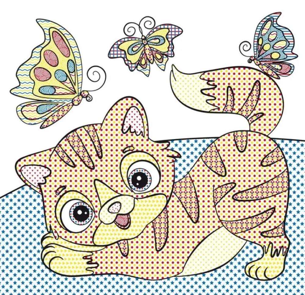 Wasserfarben. Katzen