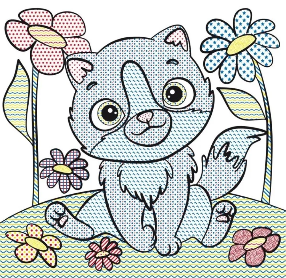 Wasserfarben. Katzen