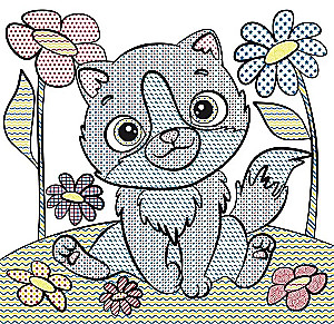 Wasserfarben. Katzen