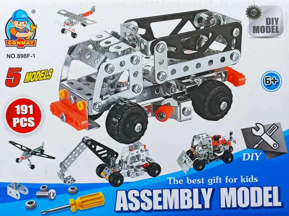 Metalinis konstruktorius - Assembly Model (5 in 1)
