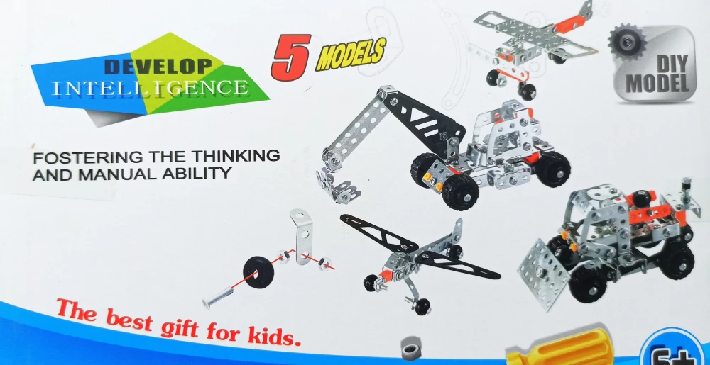 Metalinis konstruktorius - Assembly Model (5 in 1)