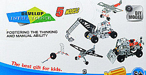 Metalinis konstruktorius - Assembly Model (5 in 1)