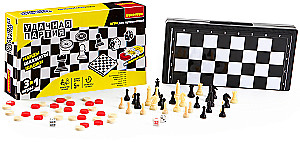 Spieleset 3 in 1 - Backgammon, Dame, Schach