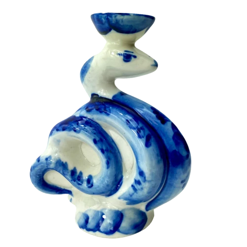 Porcelanistatuet - Madu - küünlahoidja (11x9)