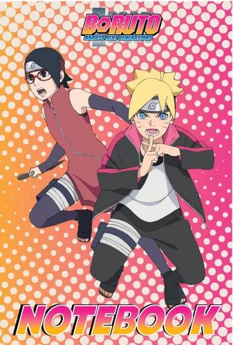 Boruto. Boruto. Notebook (pink)