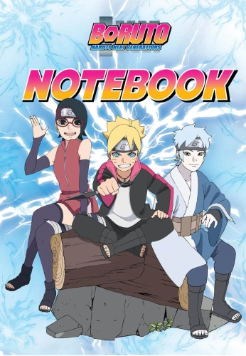 Boruto. Boruto Notebook (blue)
