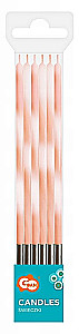 Küünalde komplekt - Candy, 6 tükki